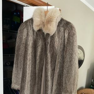 Fur coat